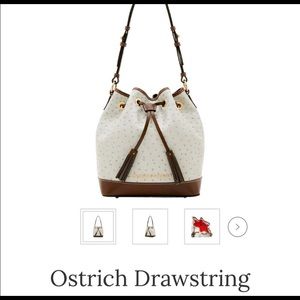 NWOT Dooney & Bourke ostrich bag